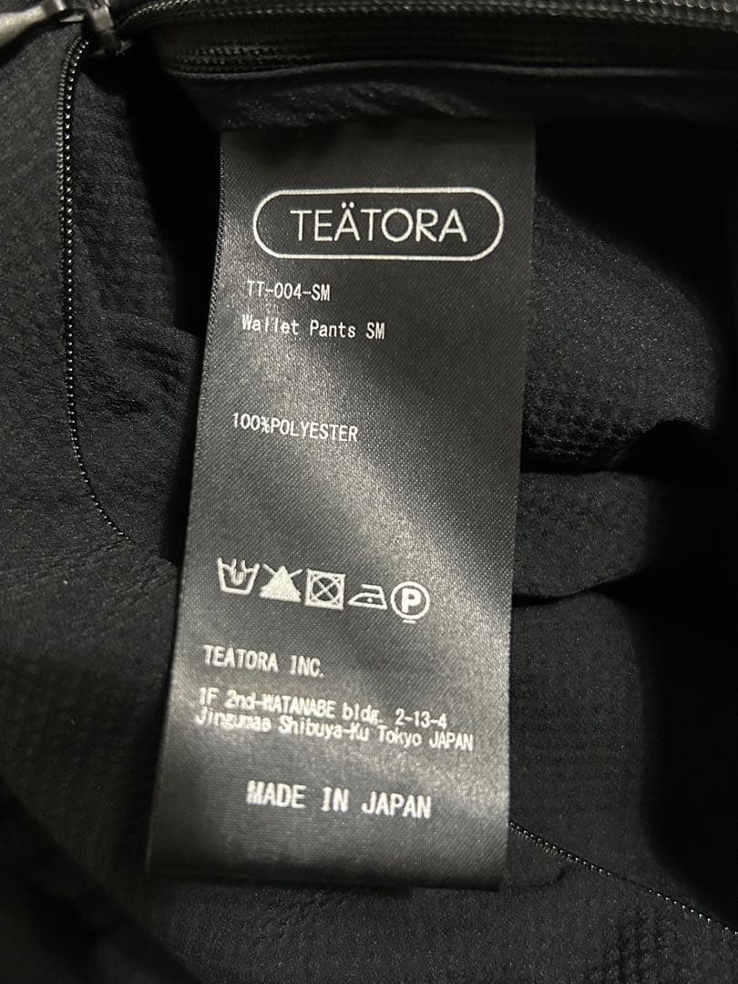 TEATORA Wallet Pants SM 4 テアトラ ウォレットパンツ