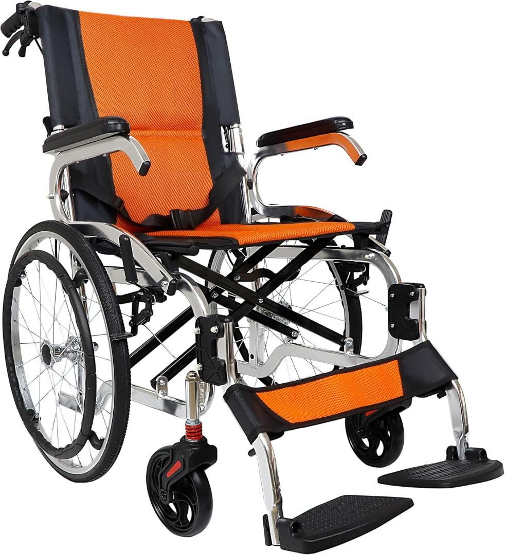 Miugoo 車椅子 車いす 自走用車いす 介助&自走兼用 車椅子（DO1）