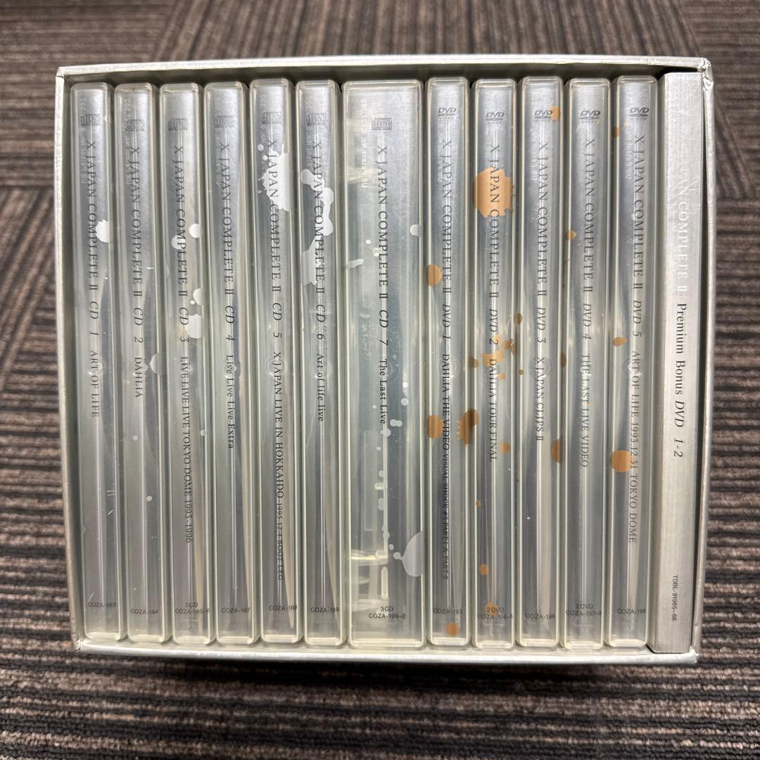 【激レア】X JAPAN COMPLETE II DVDボックスセット