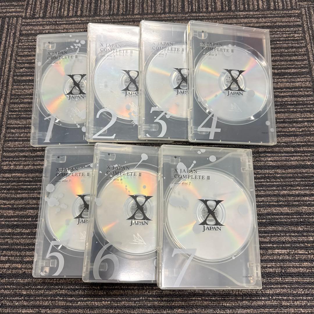 【激レア】X JAPAN COMPLETE II DVDボックスセット