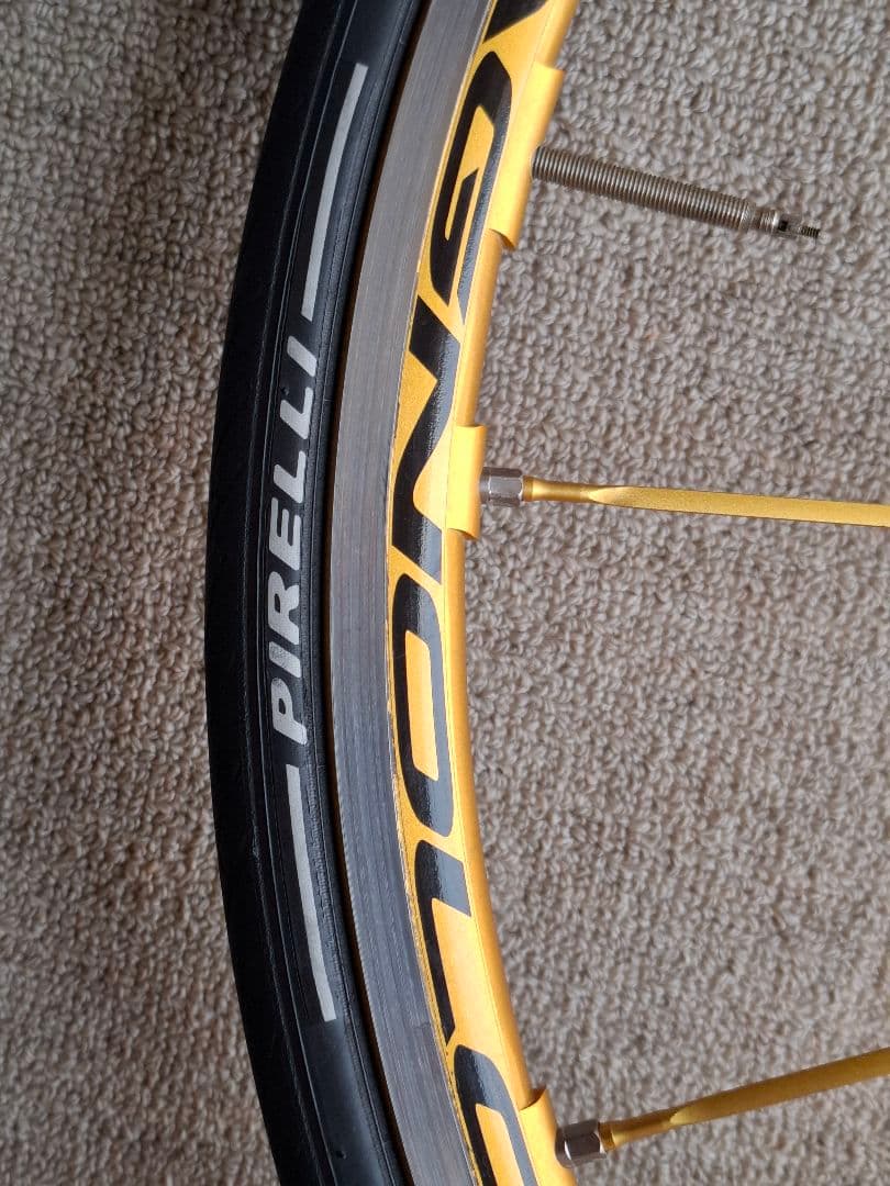 Campagnolo Shamal Gold ホイール前後セット 稀少金シャマ
