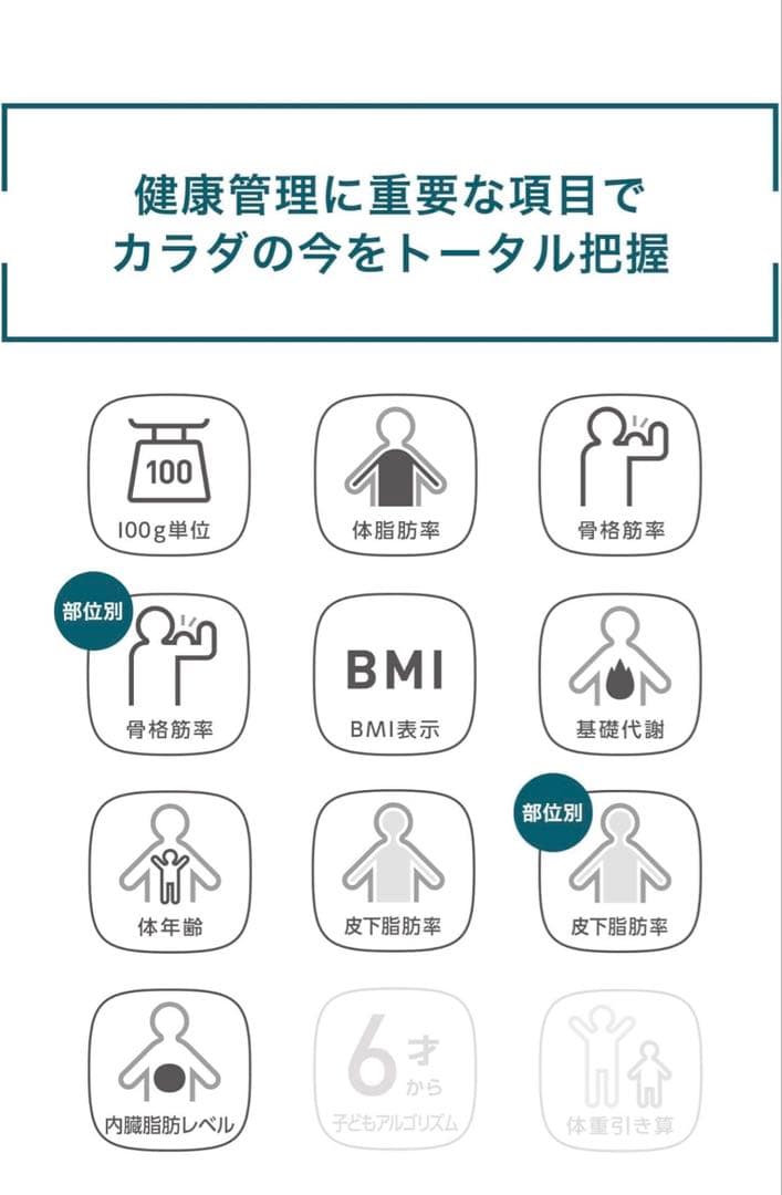 11008 OMRON Bluetooth体重計