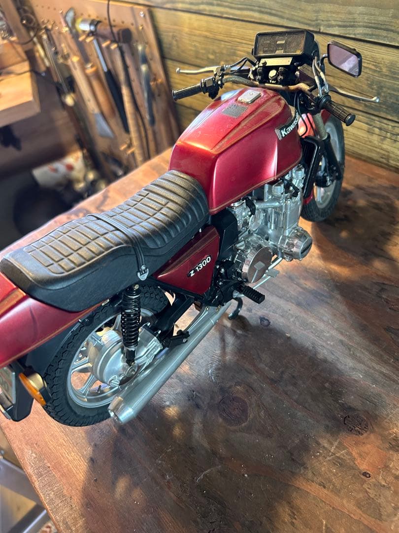 KAWASAKI Z1300 YAMAHA XS1100LG プラモデル完成品