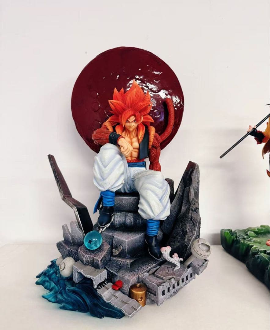 ドラゴンボール ゴジータ ガレージキット ガレキ スタチュー①②