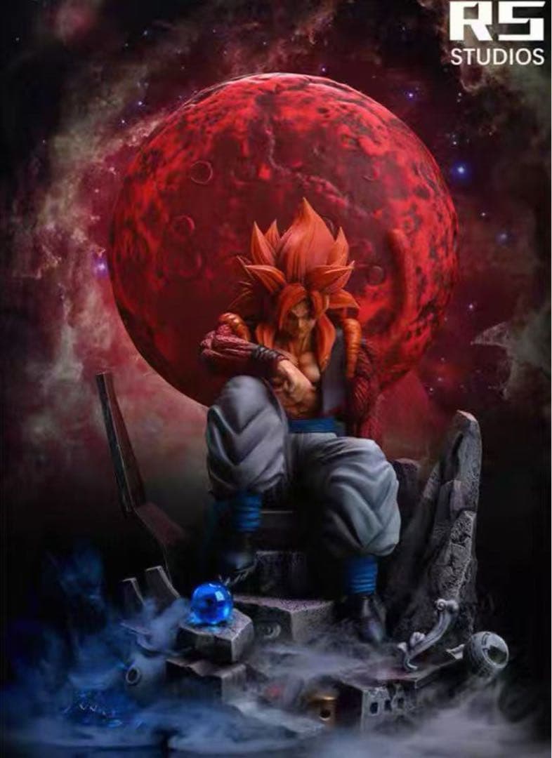 ドラゴンボール ゴジータ ガレージキット ガレキ スタチュー①②