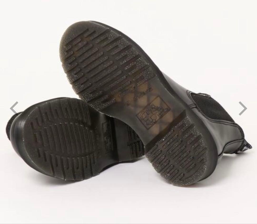 ドクターマーチン　チェルシーホワイトステッチ