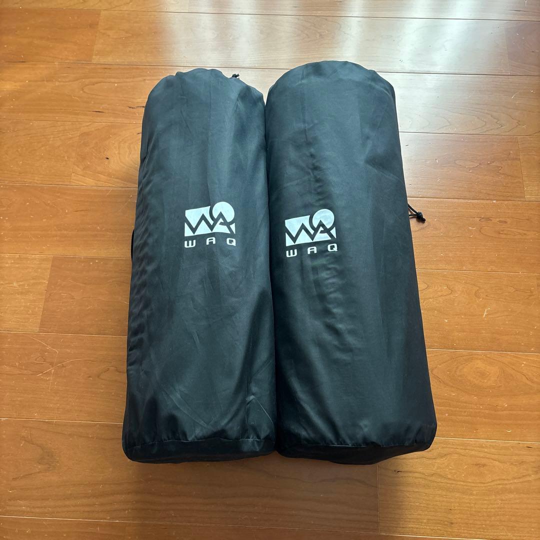 WAQ インフレーターマット 8cm ×2個セット