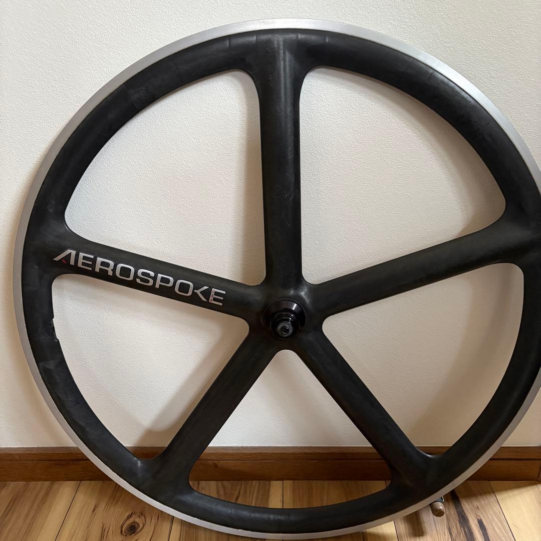 AEROSPOKE フロントホイール 700c バトンホイール　ディスク