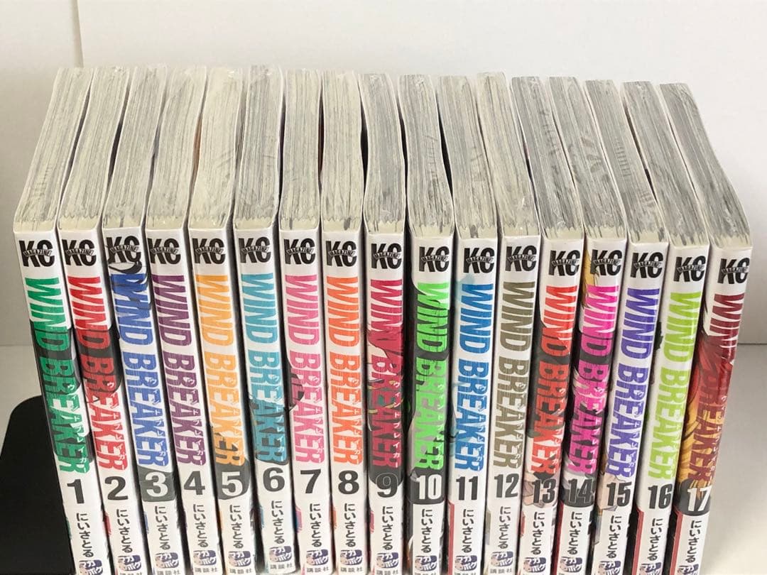 WIND BREAKER　ウィンド ブレイカー　1-17巻　全巻初版　新品　特典