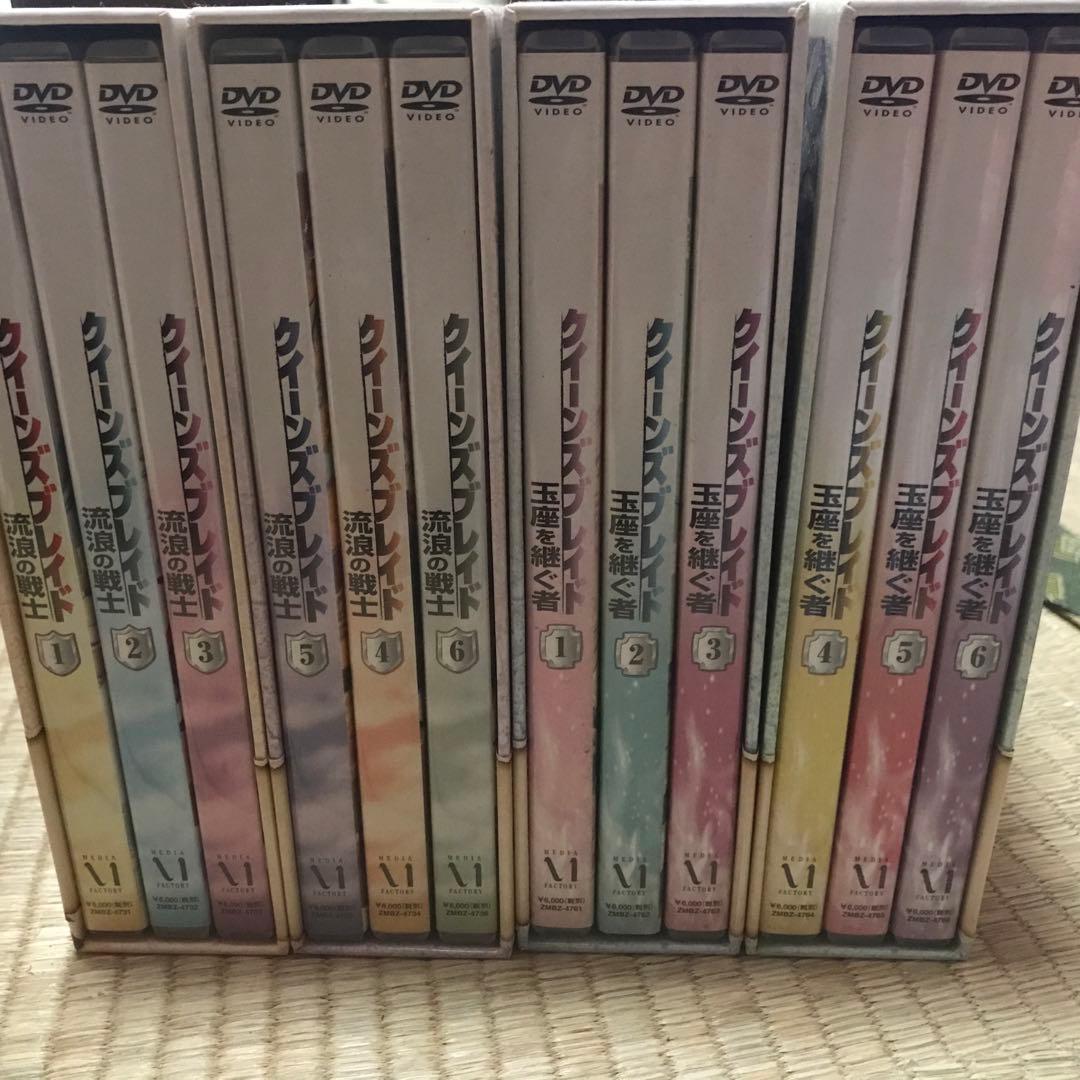 DVD クイーンズブレイド 流浪の戦士 王座を継ぐ者 BOX セット 特典付