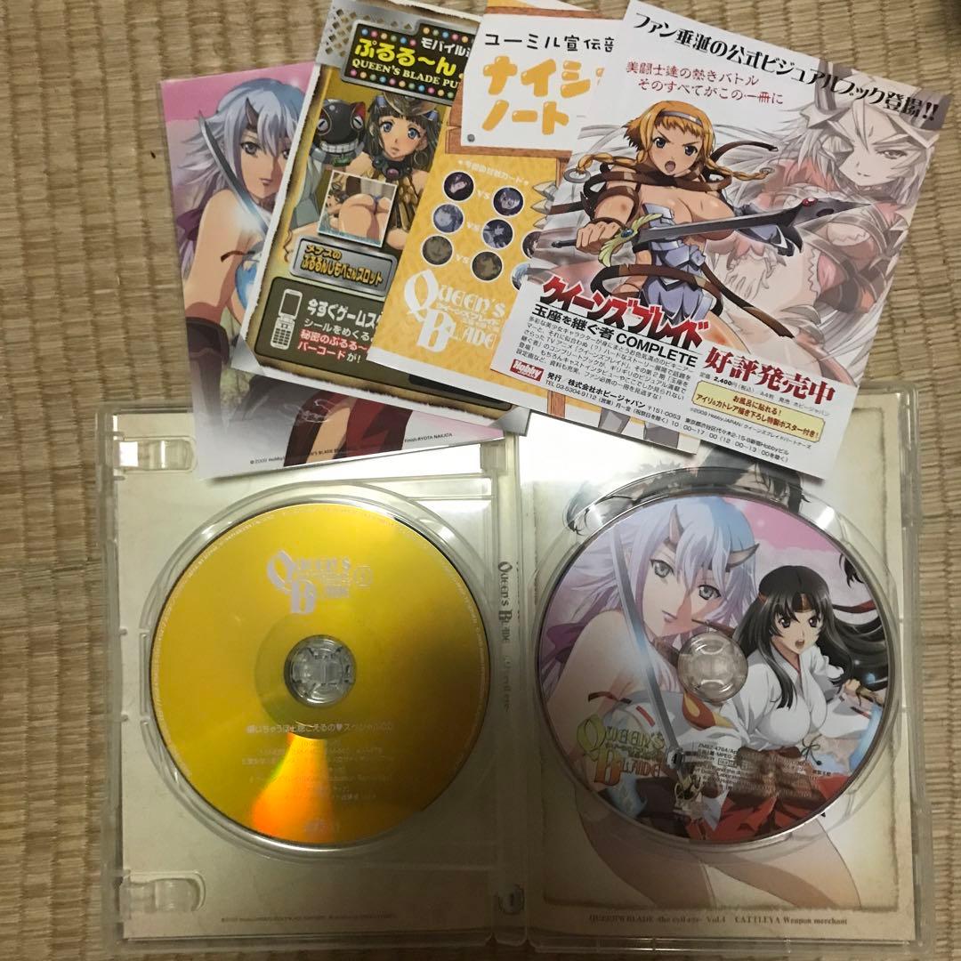 DVD クイーンズブレイド 流浪の戦士 王座を継ぐ者 BOX セット 特典付