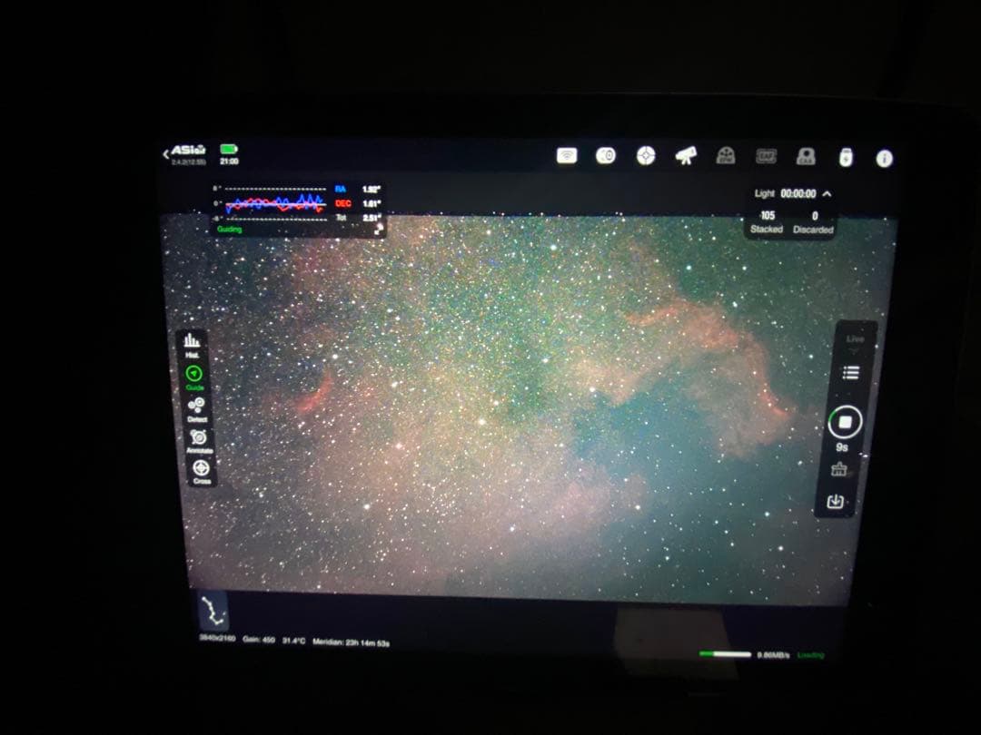 ZWO ASI585MC 非冷却カメラ