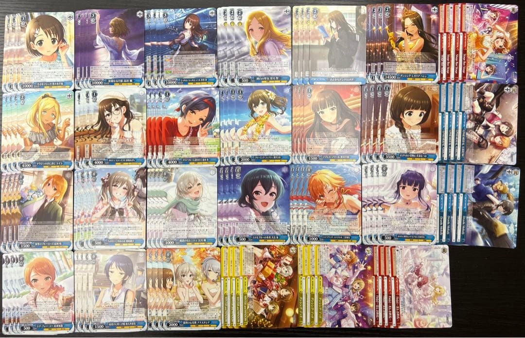 ヴァイスシュヴァルツ アイドルマスター シンデレラガールズ N仕様ノーマル4コン