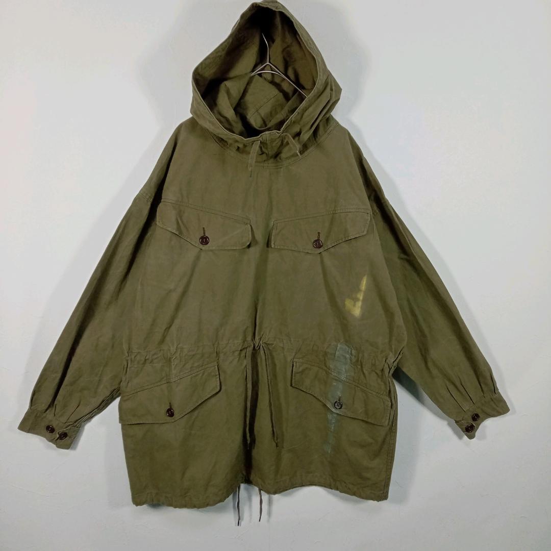 1960年代　フランス軍アルパインスモック　山岳部隊　パーカー