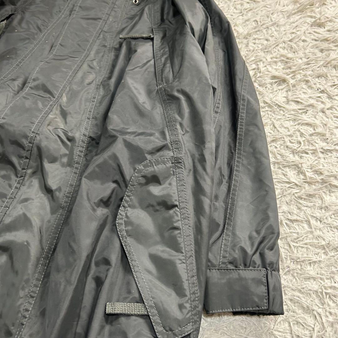 14372✨ISSEY MIYAKE パラシュートコート ナイロン フード収納