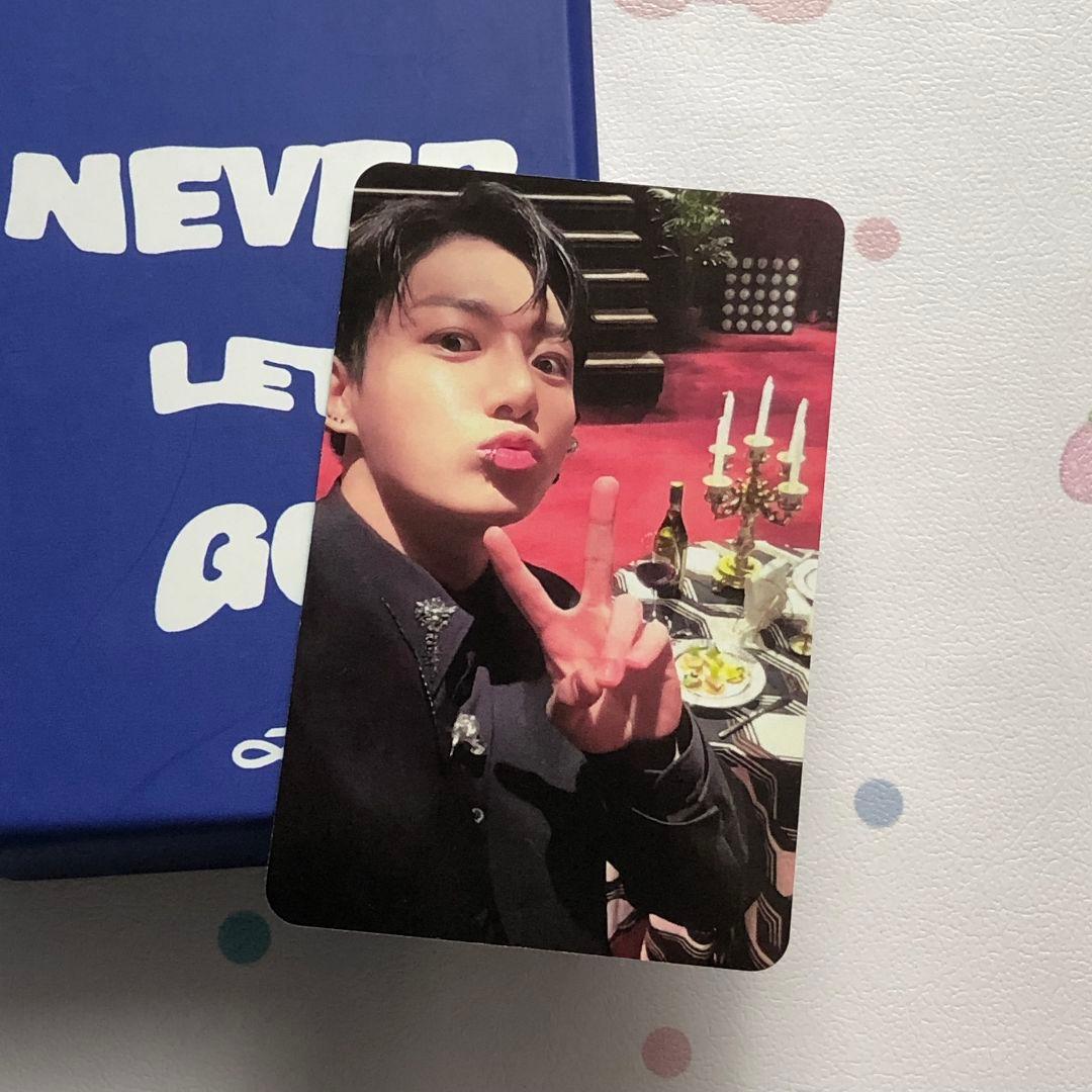 BTS ジョングク NEVER LET GO 特典 リリース記念版 トレカ