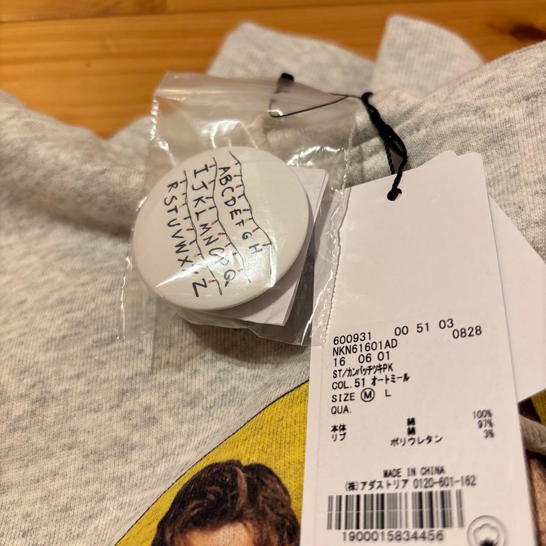 ストレンジャー・シングス niko and ... コラボ　フーディー　Mサイズ