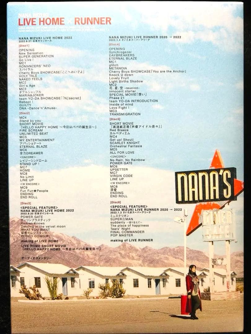 【新品】NANA MIZUKI LIVE  ×RUN[DVD] 水樹奈々