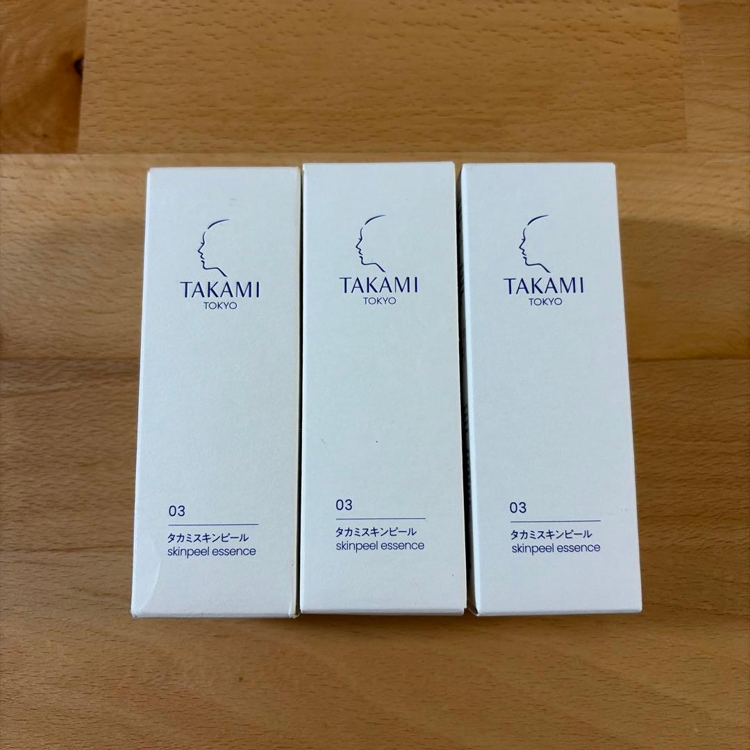 TAKAMI スキンピールエッセンス 30ml 3本セット