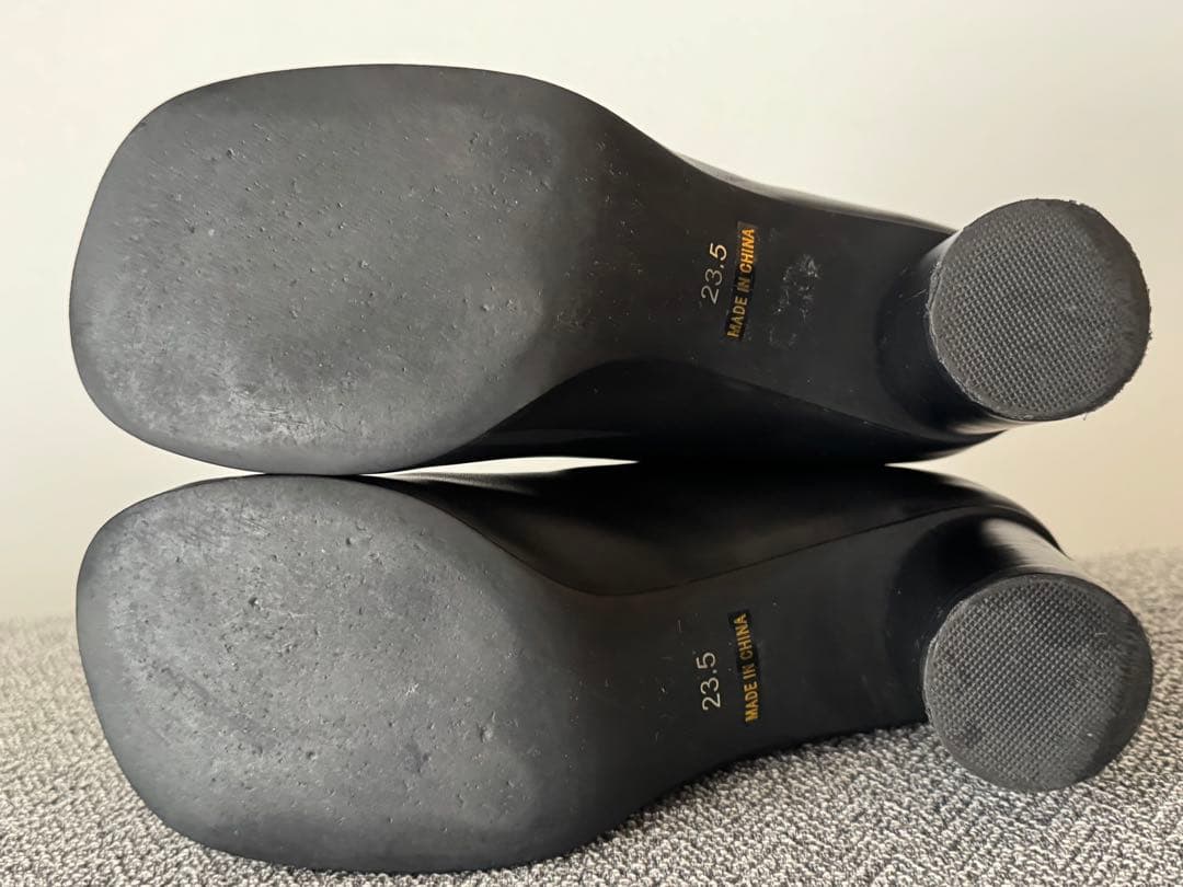 SLOBE IENA スローブイエナ23.5 スクエアトゥショートブーツ