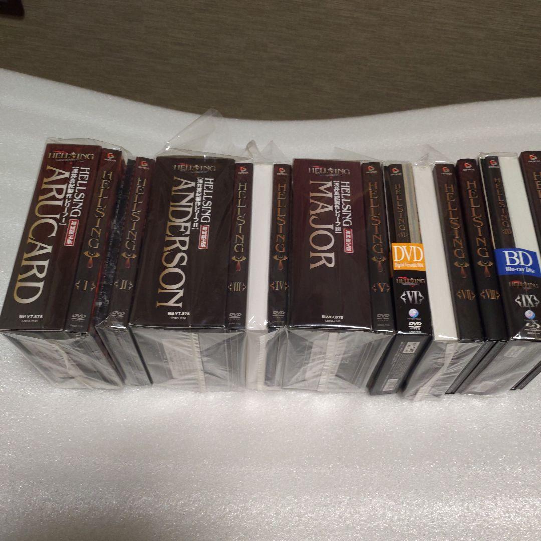 Hellsing DVD&BD 初回限定盤全巻セット