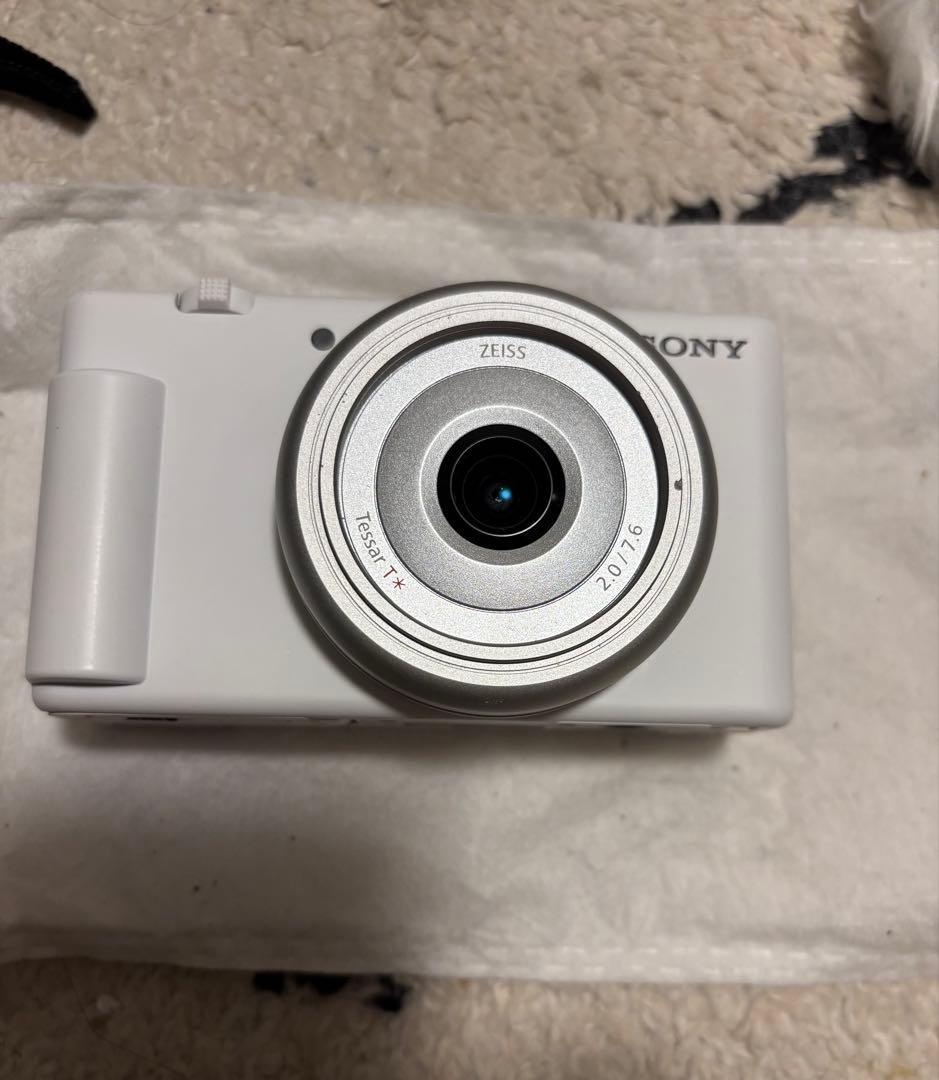 SONY VLOGCAM ZV-1Fデジタルカメラ ホワイト