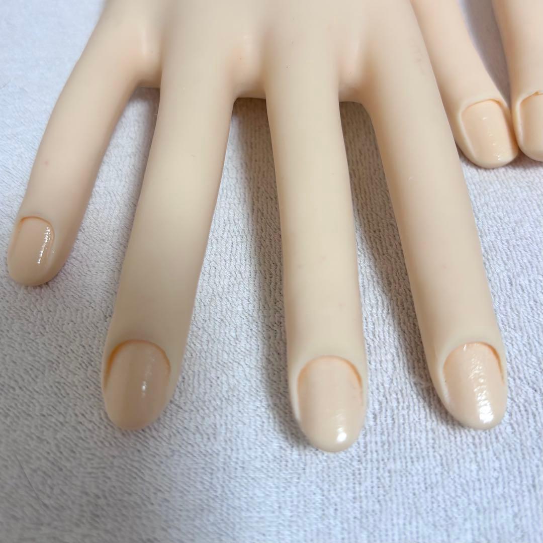 ネイリスト技能検定1級 ST 認定モデルハンド JNEC1級合格ハンド