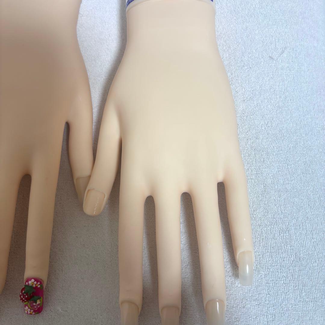 ネイリスト技能検定1級 ST 認定モデルハンド JNEC1級合格ハンド