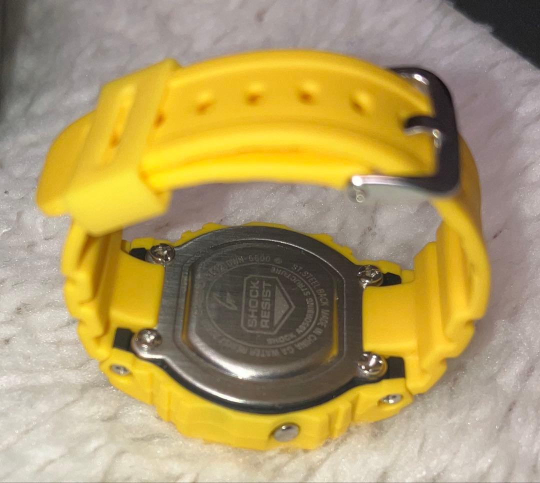 CASIO G-SHOCK DWN-5600-9JR イエロー　リングウォッチ
