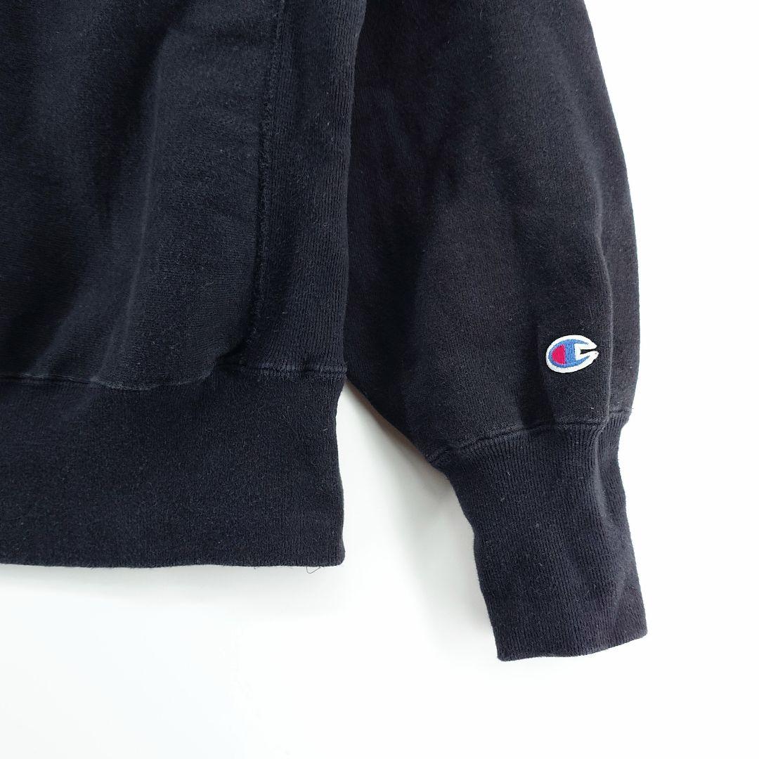 90s ビンテージ チャンピオン リバースウィーブ ブラック 黒 M