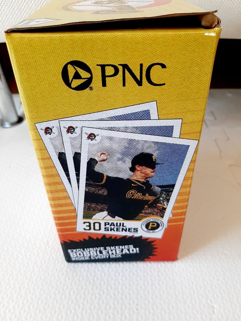 ポールスキーンズ　ボブルヘッド　PAUL SKENES 球場配布