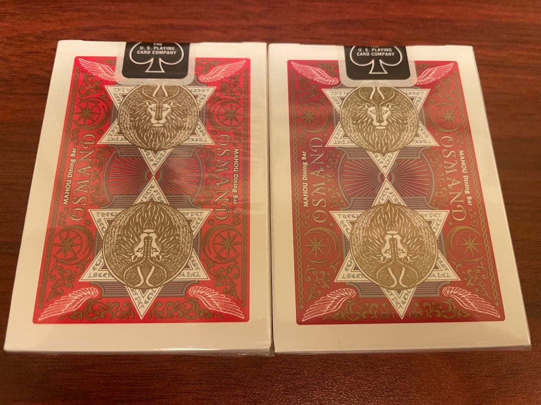 Bicycle OSMAND トランプ 赤2セット