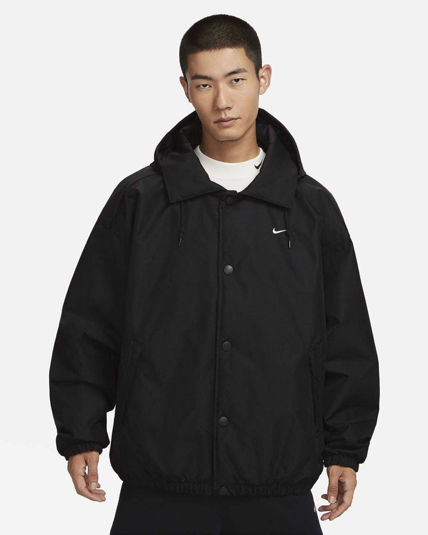 ジャケット・アウター Nike Sportswear Swoosh Puffer Black L