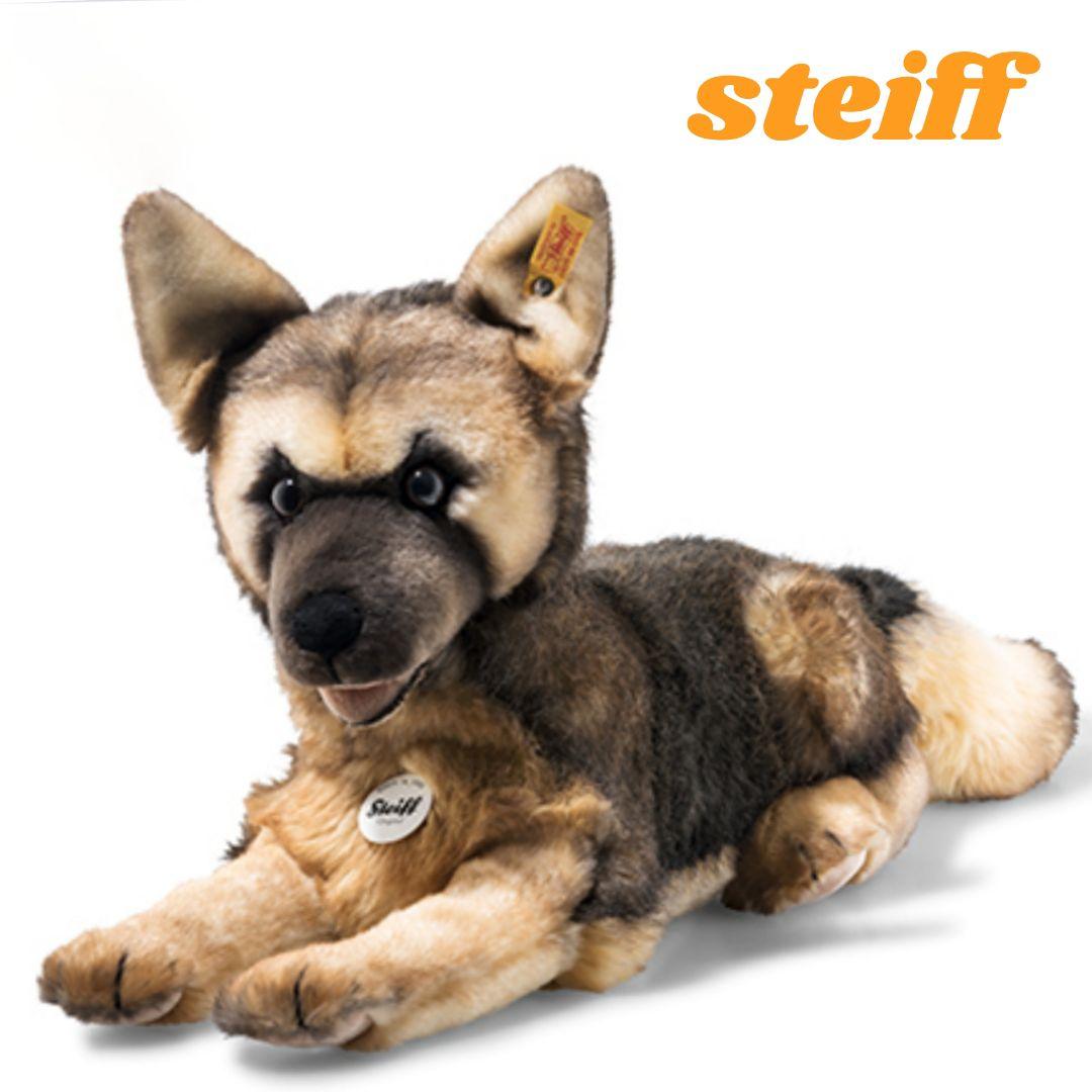 シュタイフ steiff シェパードのマイク 犬 　プレゼント　安心安全　人気者