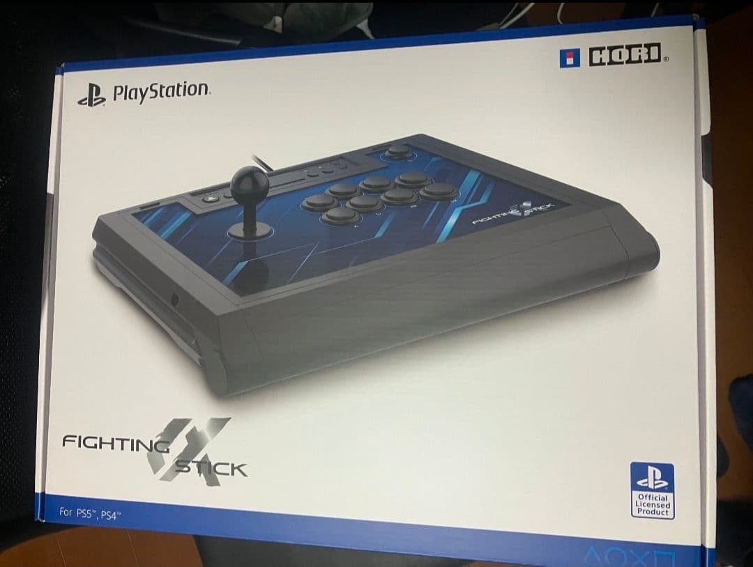 ファイティングスティックα　ボタンレバーカスタム済