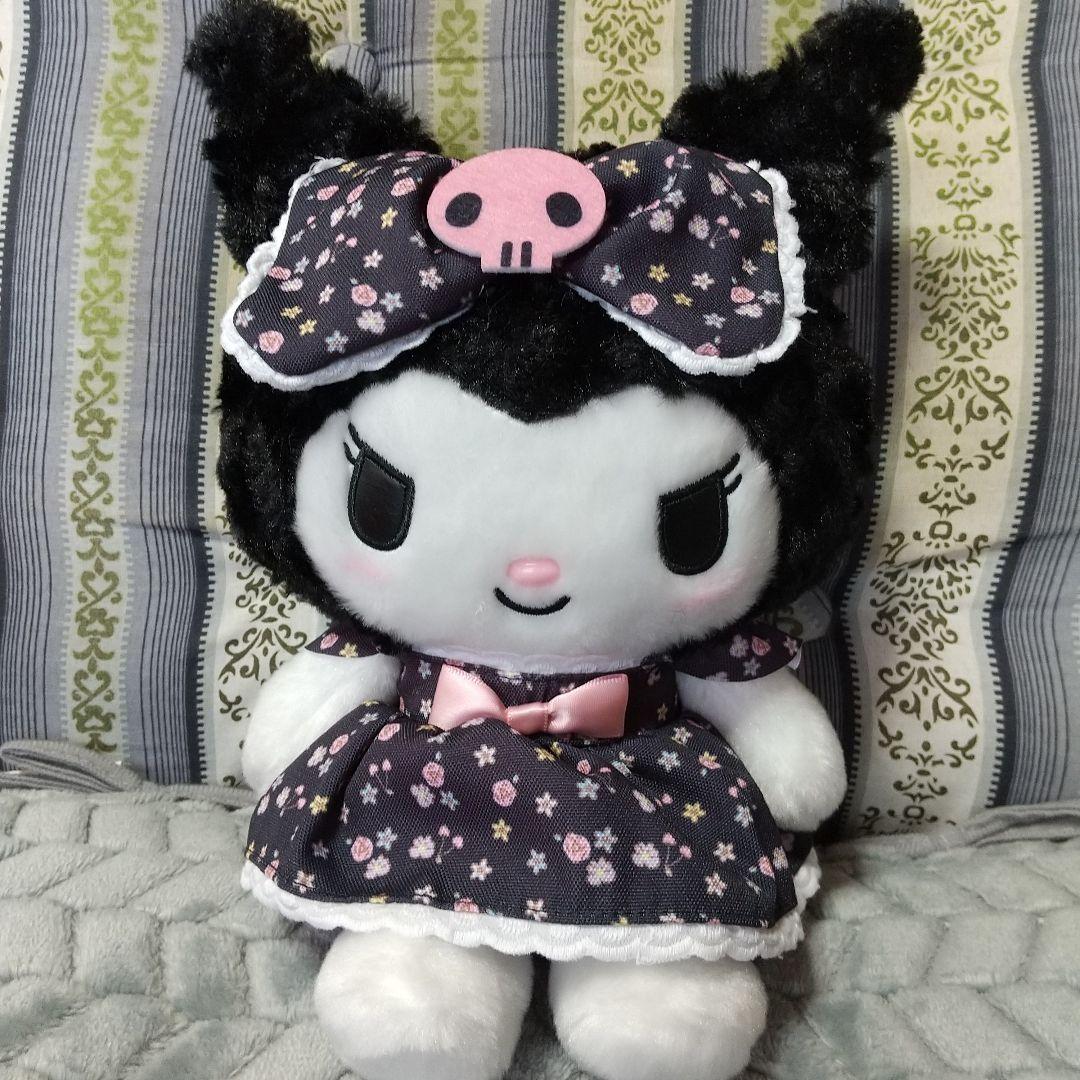 クロミ フラワードレス いちご新聞 サクラ ぬいぐるみ 3点セット