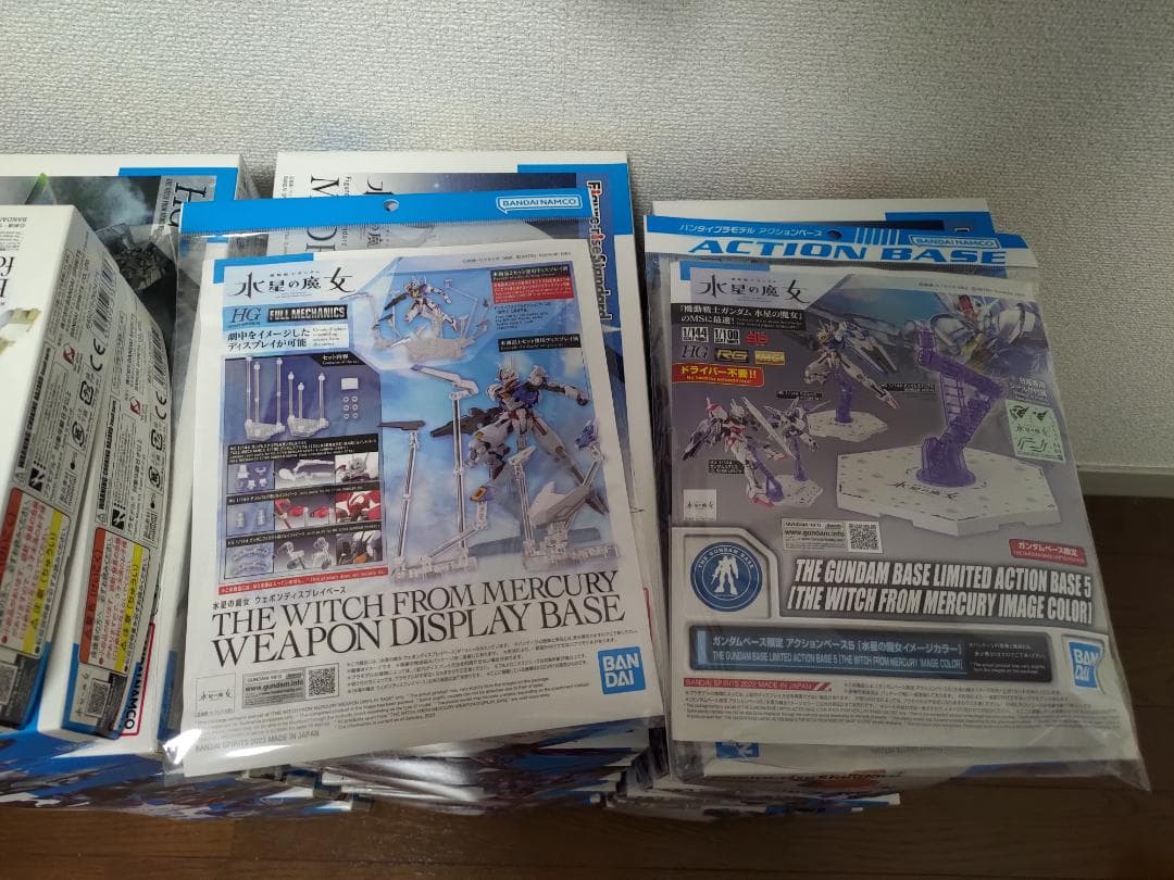 機動戦士ガンダム 水星の魔女 HGシリーズ + スレッタ・ミオリネまとめ売り