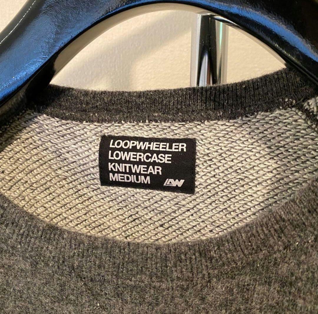 ジ*ン様 ウールウィラー LOOPWHEELER LOWERCASE別注 クルー