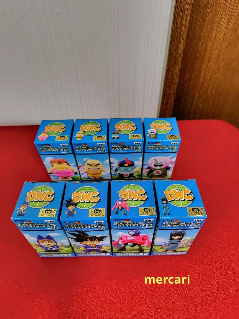 ピラフ一味登場編 組立式ドラゴンボール ワールドコレクタブルフィギュア 8種