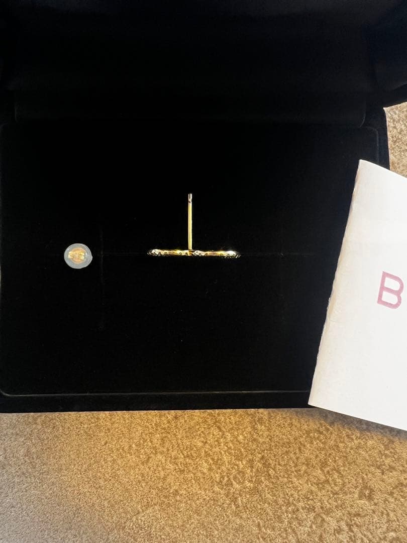 Bijou de Mオープンハートピアス S ゴールド