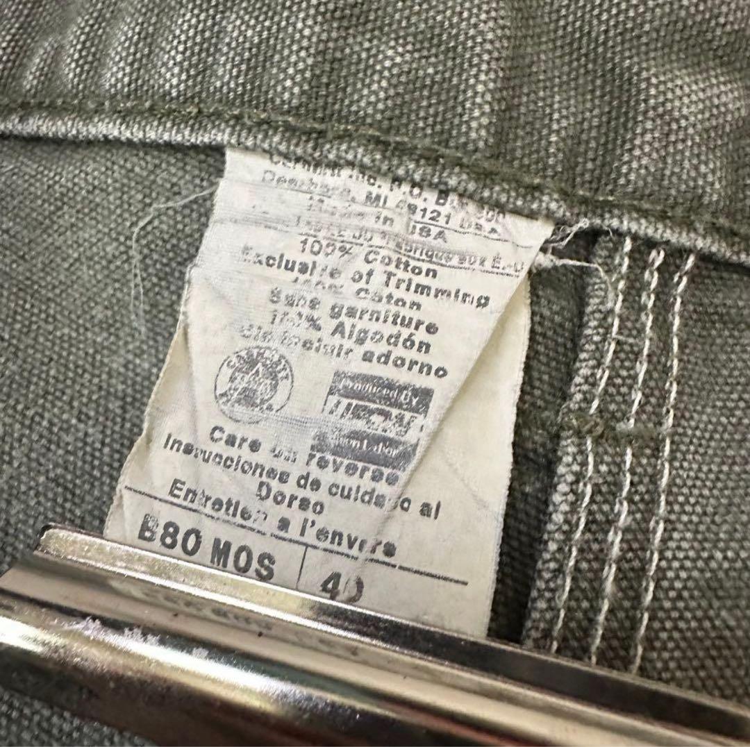 ヤ*ジ様 USA製 カーハート ダブルニー ショートパンツ MOS W40