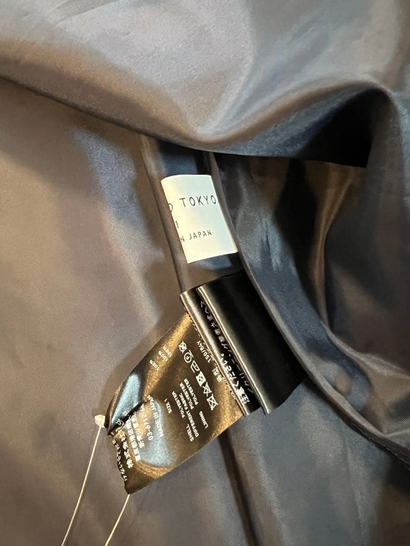 週末限定価格　UNITEDTOKYO グライダーアシメワンピース ブルー