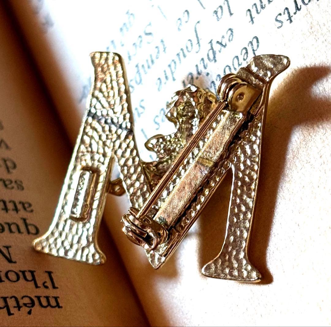 ★専用★3348ヴィンテージ☆L.Razza/M イニシャルブローチ他3点