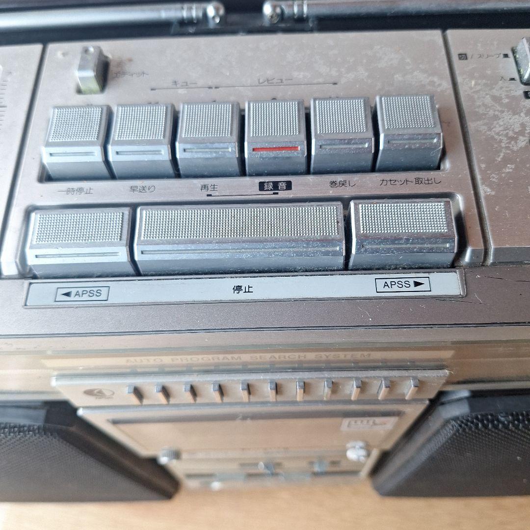 SHARP GF-508SB FM/AM ラジカセ （昭和レトロオーディオ）