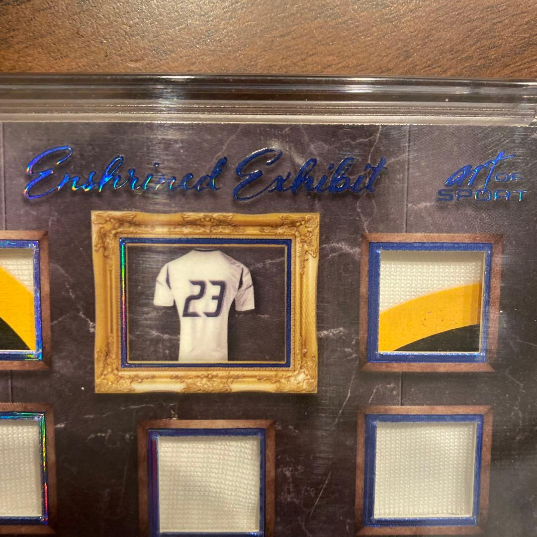 Leaf デイビッドベッカム　ジャージメモラビリア　限定１２枚