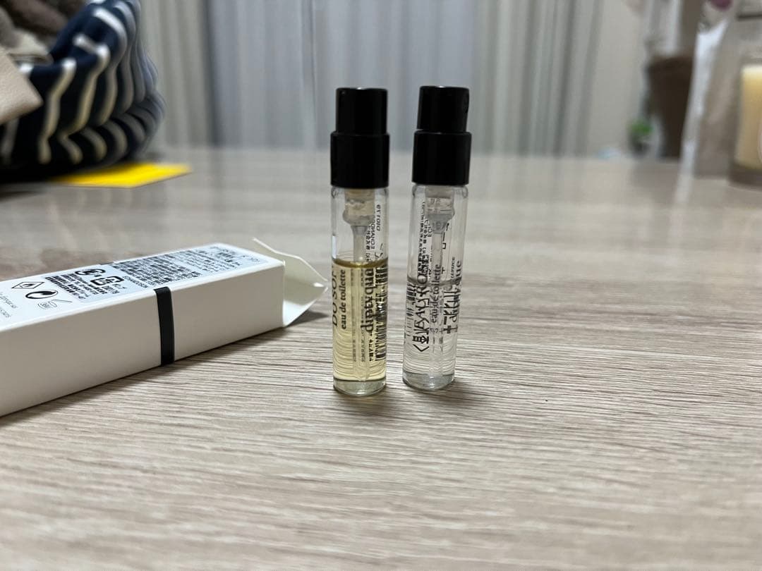 diptyque練り香水（ドソン）&オードトワレ2ml（ドソン&オーローズ2種）
