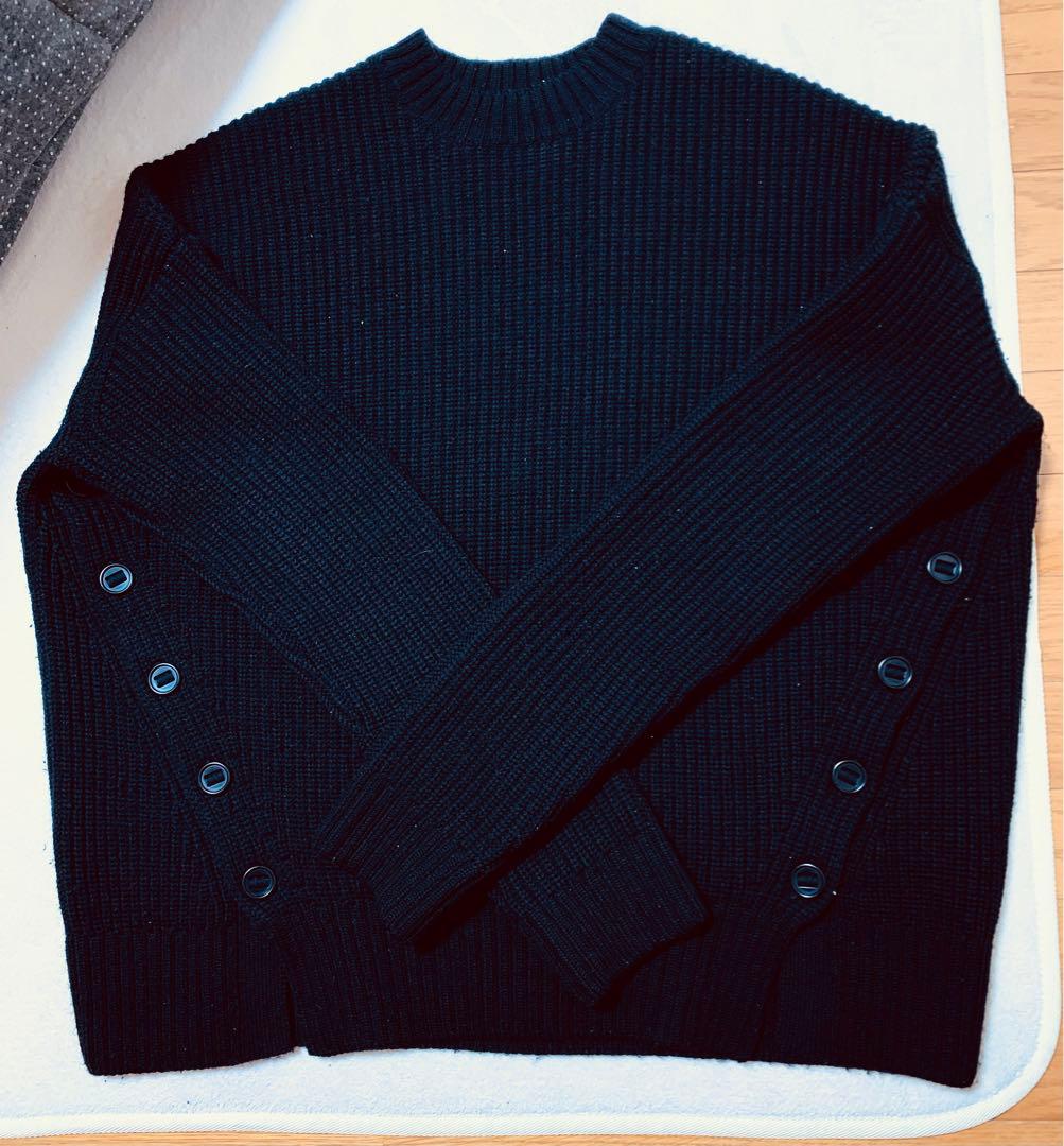 ジョン ローレン スサリバン 21aw ニット セーター ブラック S