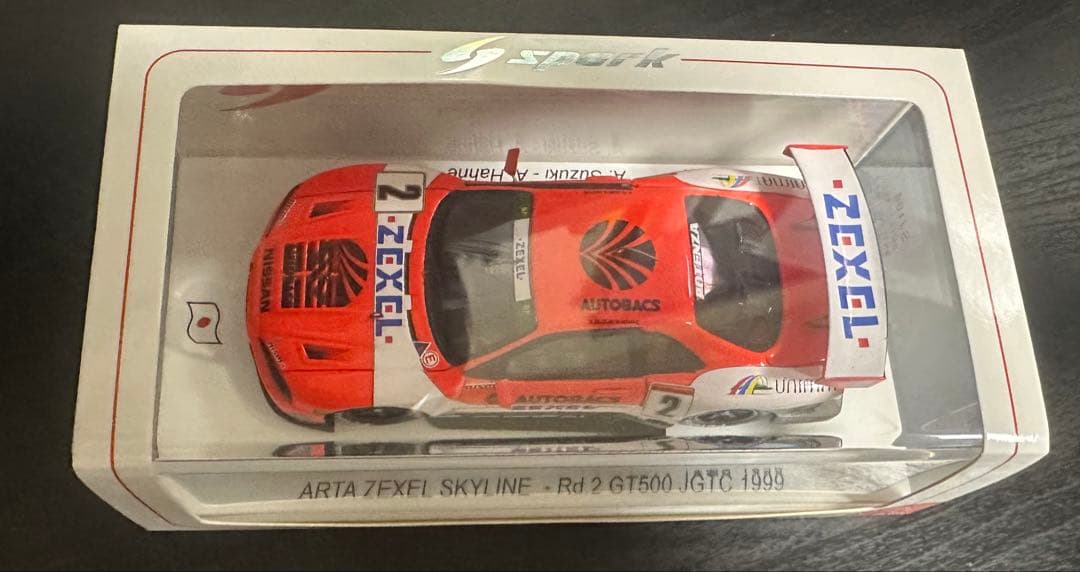 ARTA ZEXEL SKYLINE 1999 GT500 ミニカー