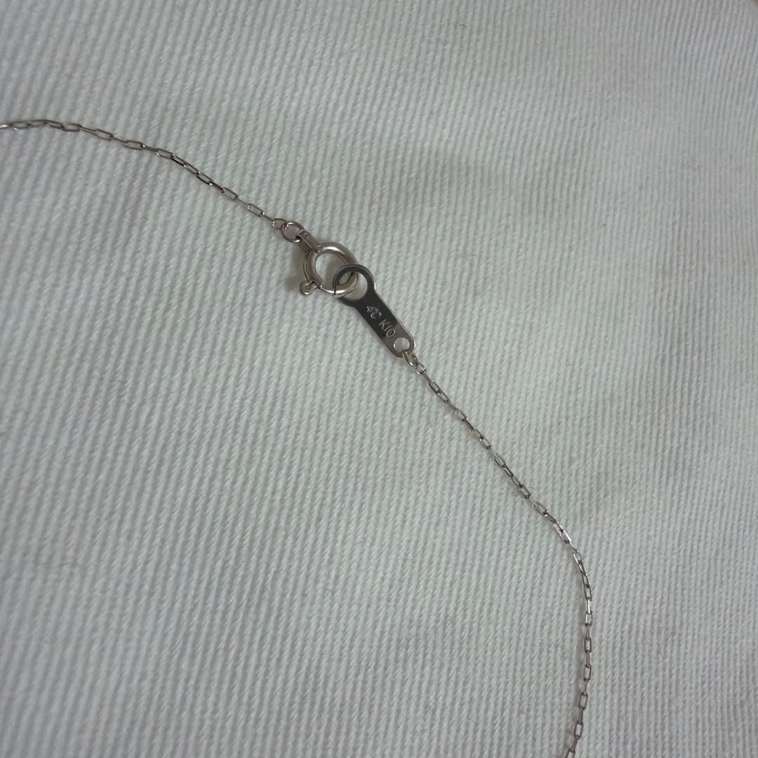 Canal4℃ ヨンドシー　ホースシューネックレス　K10 シルバ