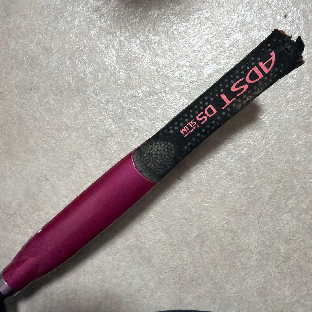 ADST DS スリム ヘアアイロン ピンク